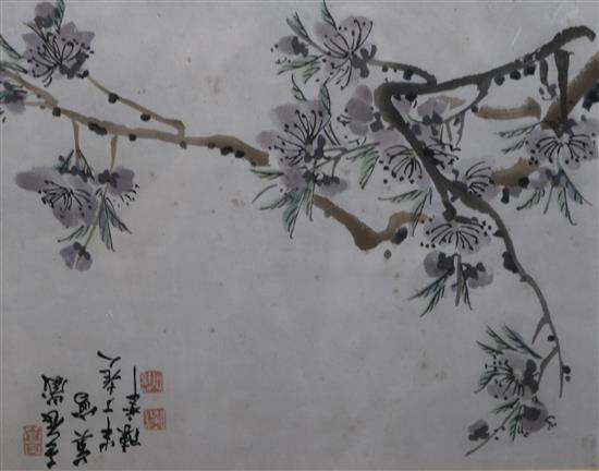 A Chinese picture of blossom